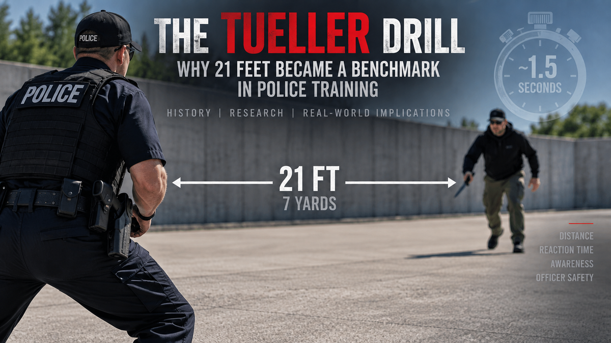 The Tueller Drill: Why 21 Feet Became a Benchmark in Police Training