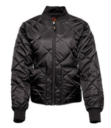 Game Sportswear 1221-JW The Bravest Ladies' Diamond Quilted Jacket - Black