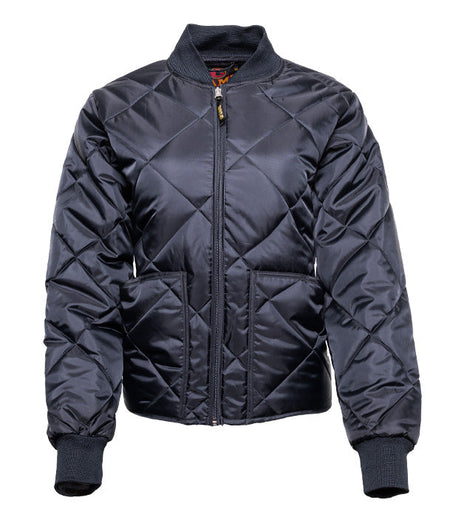 Game Sportswear 1221-JW The Bravest Ladies' Diamond Quilted Jacket - Navy