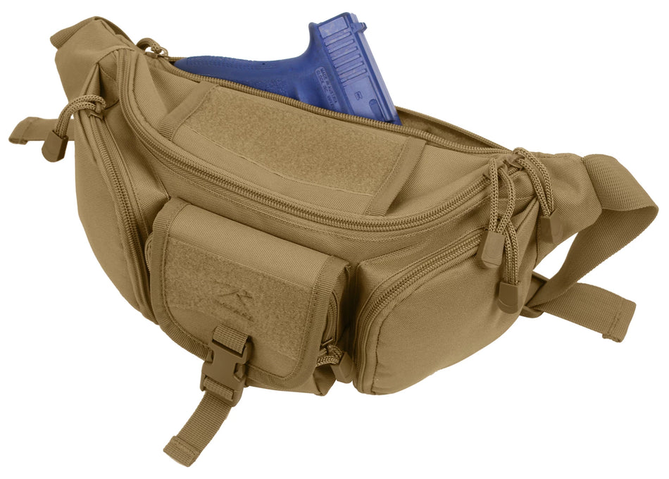 Rothco Tactical Concealed Carry Waist Pack – CCW Waist Pack with Ambidextrous Holster