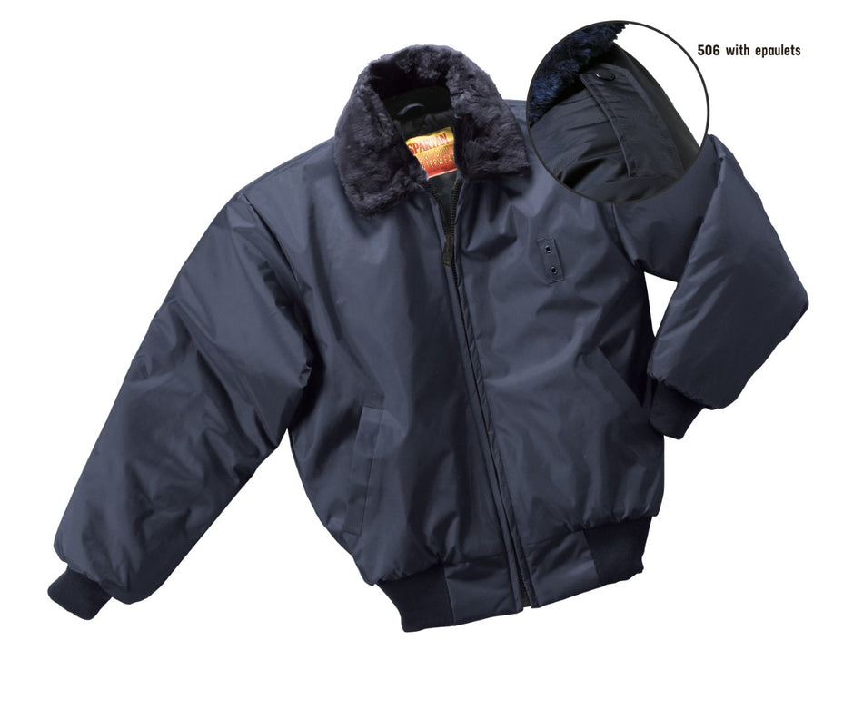 Liberty Uniform 506 Security Bomber Jacket with Epaulets