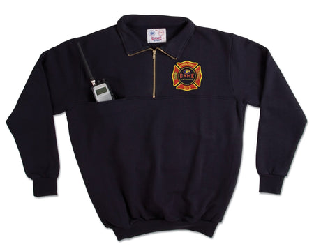 GAME Responder Turtleneck Work Shirt 8025-T Navy