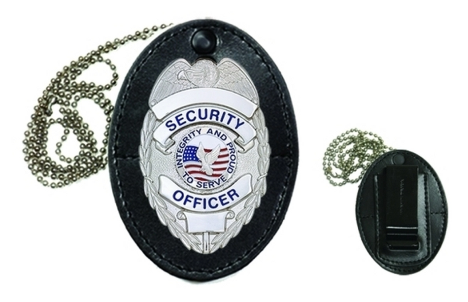 Hero's Pride Universal Oval Badge Holder - 2.625" x 3.625"