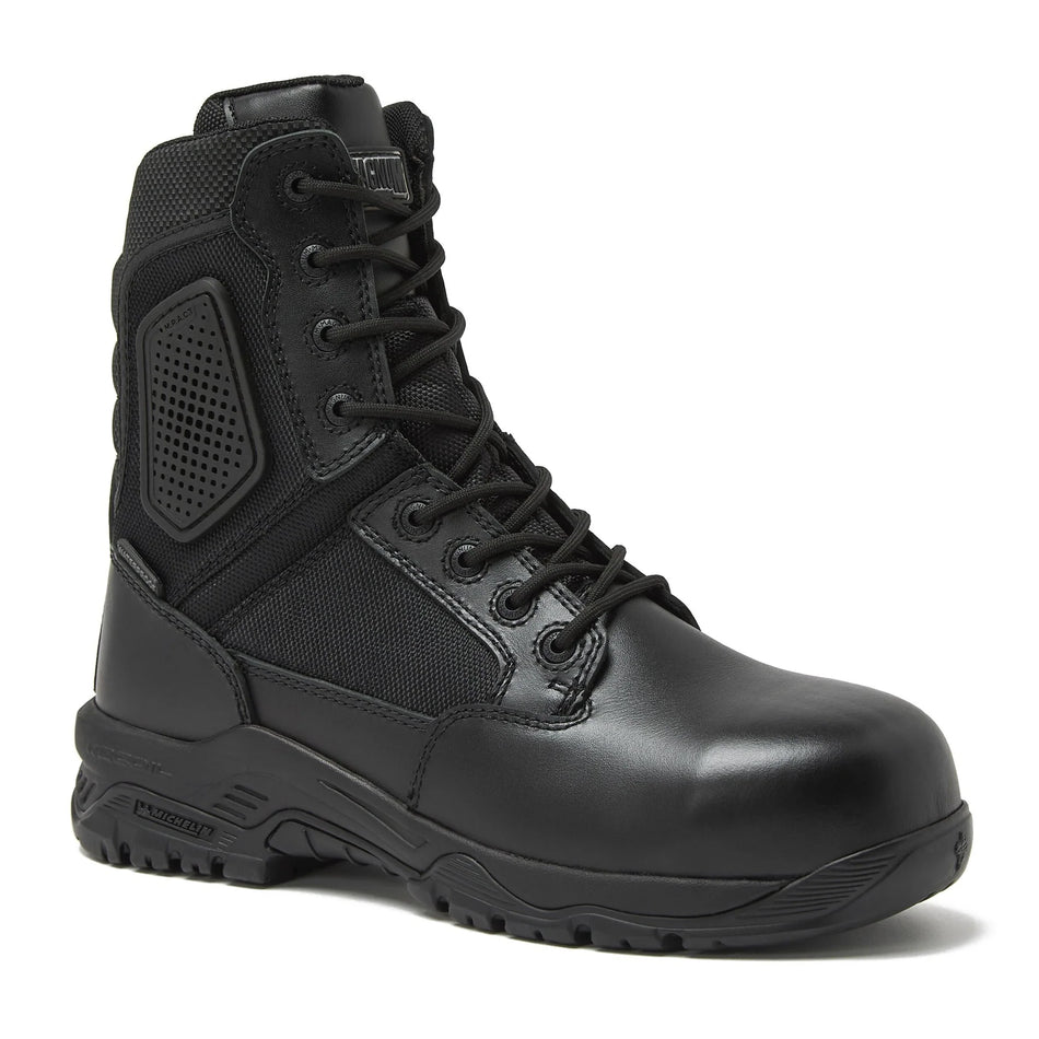 Magnum Boots Strike Force 8.0 Side-Zip Waterproof Composite Toe Boots