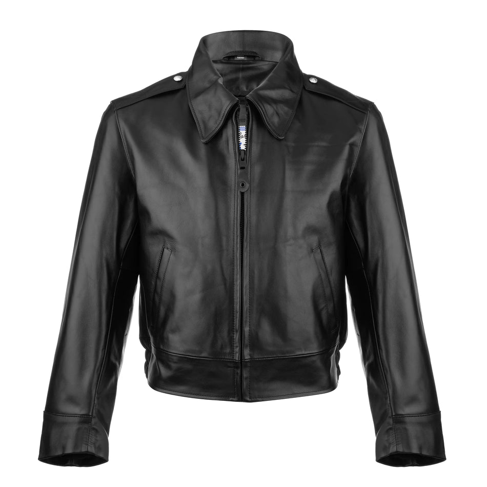 Taylor's Leatherwear GSP15Z Georgia State Patrol Leather Jacket