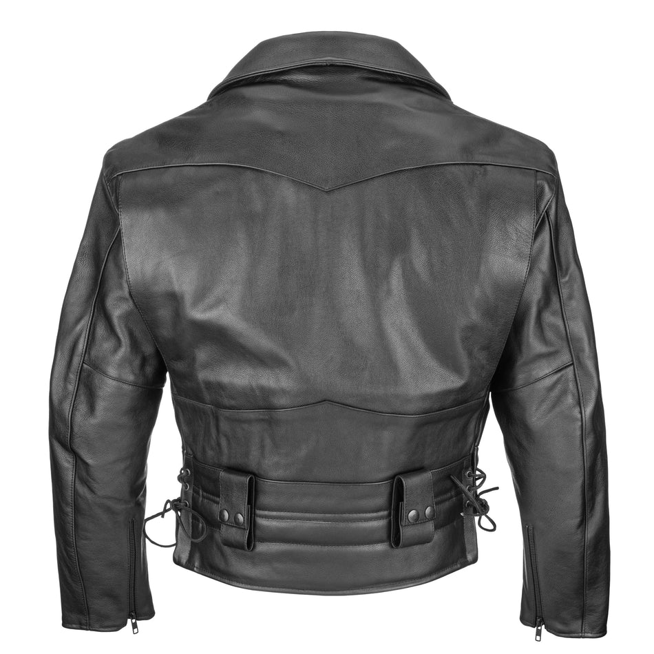Taylor's Leatherwear 4459Z Phoenix Cowhide Leather Motorcycle Jacket