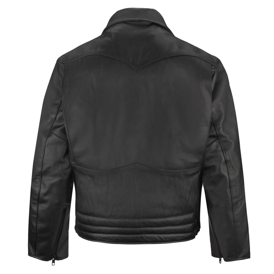 Taylor's Leatherwear 4473ZC Pittsburgh Leather Police Jacket – Civilian Edition