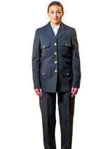 Anchor Uniform 710PY Women's Single Breasted Polyester Class A Dress Coat