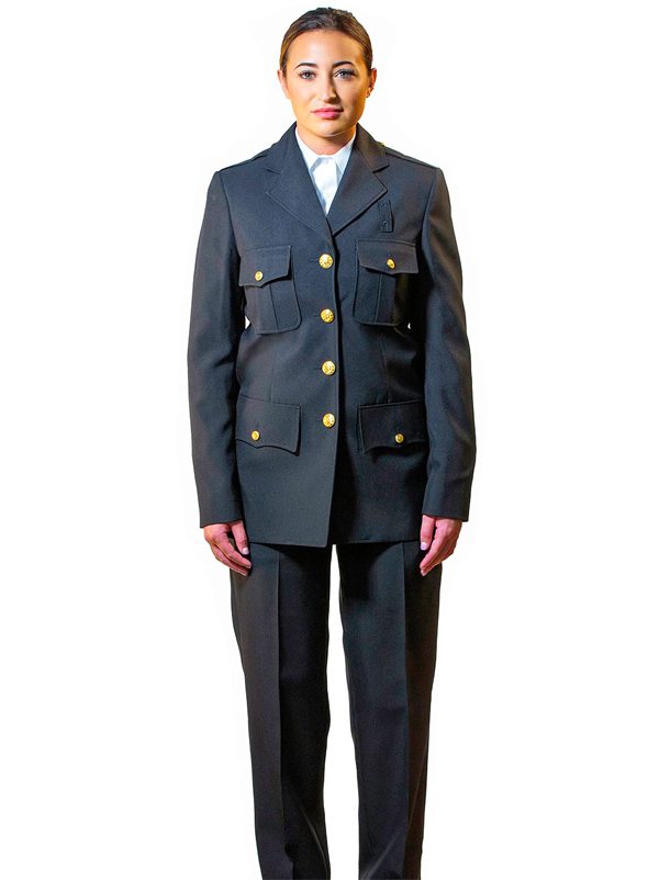 Anchor Uniform 710PY Women's Single Breasted Polyester Class A Dress Coat