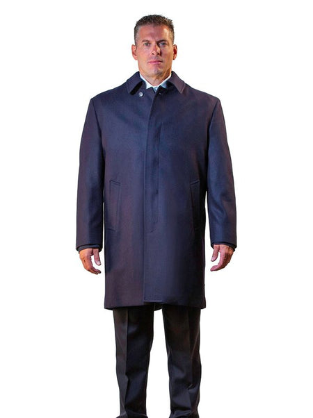 Anchor Uniform 204MW Men's Bostonian Wool Single Breasted Raincoat