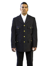 Anchor Uniform 210BLC Men's Single Breasted Class A Dress Coat