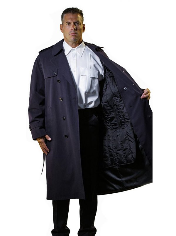 Anchor Uniform 761MT Men's Darien Double Breasted Trench Coat - image 2