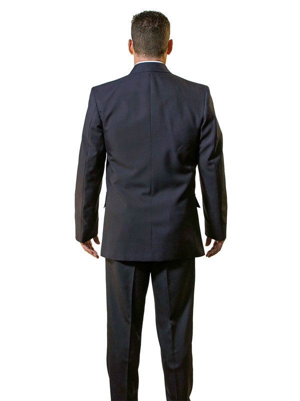 Anchor Uniform 211PY Men's Double Breasted Polyester Dress Coat - image 3
