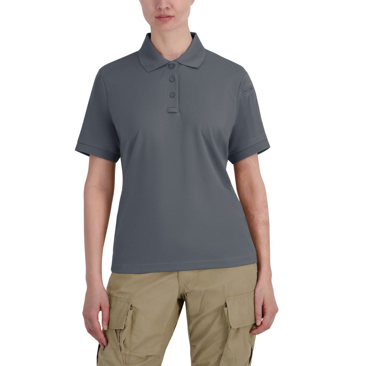 Propper Women's Uniform Short Sleeve Polo F5383 - Charcoal