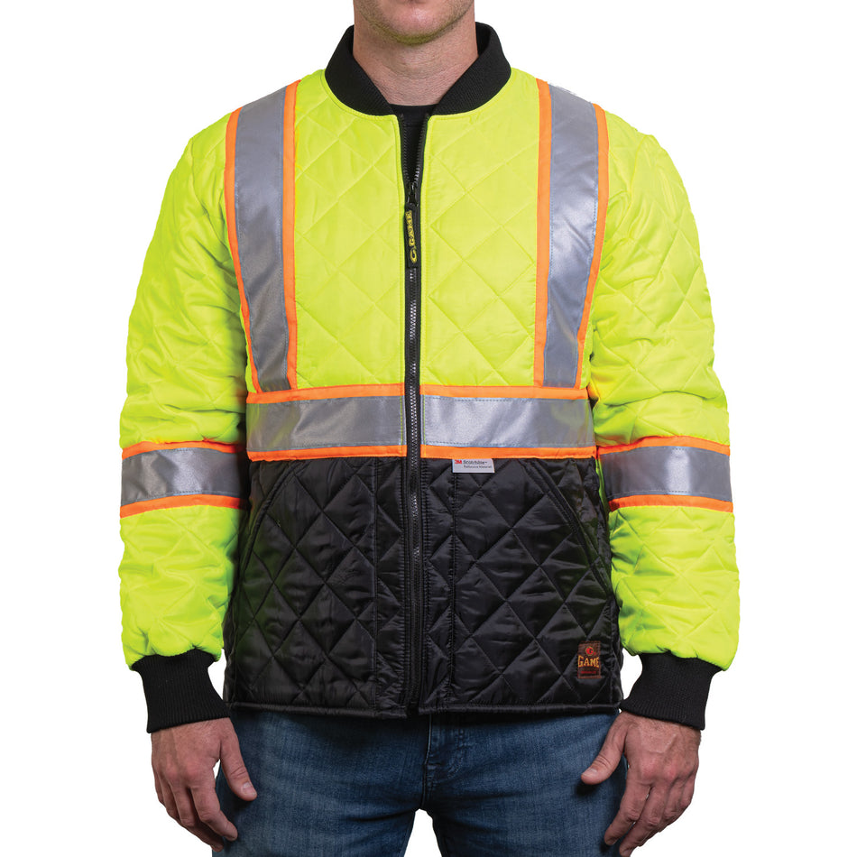 Game Sportswear 1275 Hi-Vis Quilted Jacket