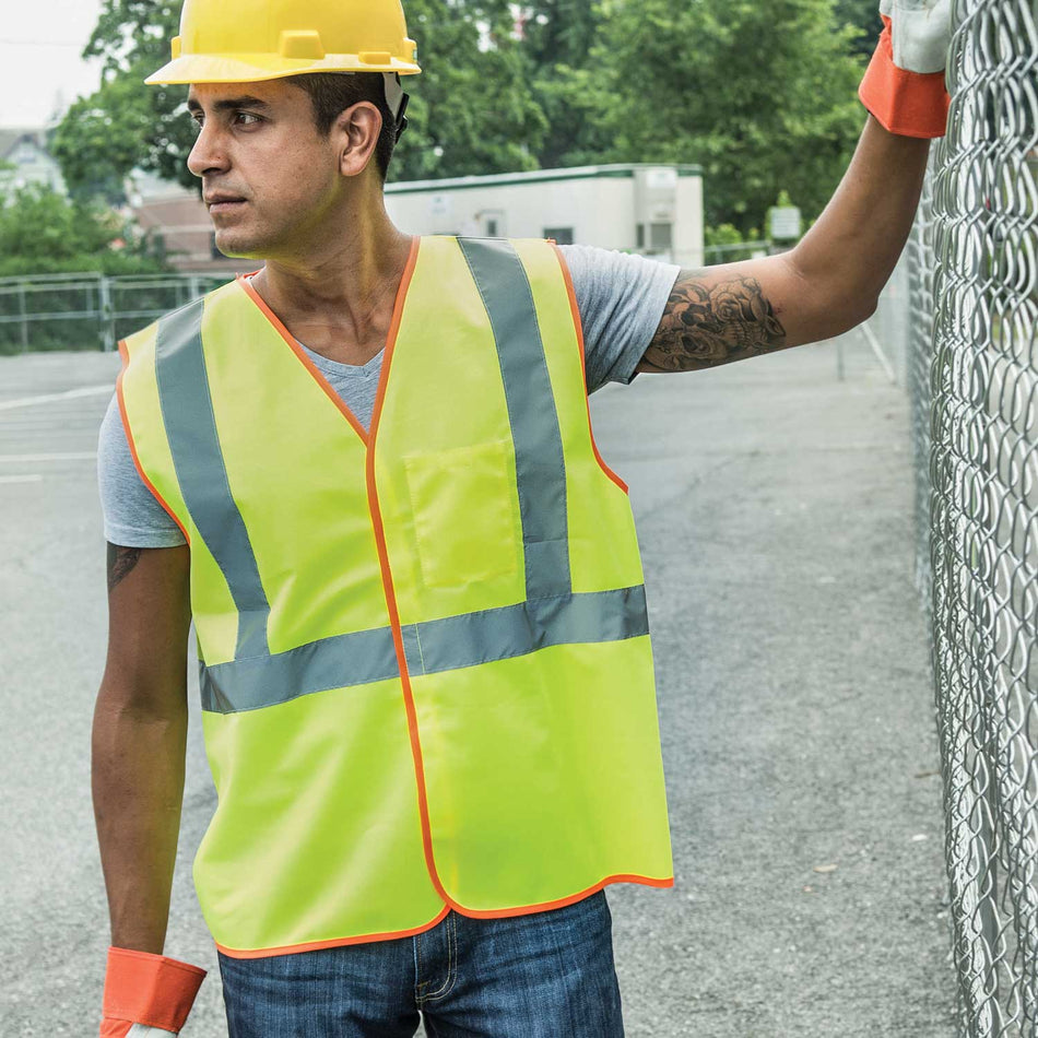 game-sportswear-hi-vis-safety-vest-solid-class-2-economy-hook-loop-lifestyle