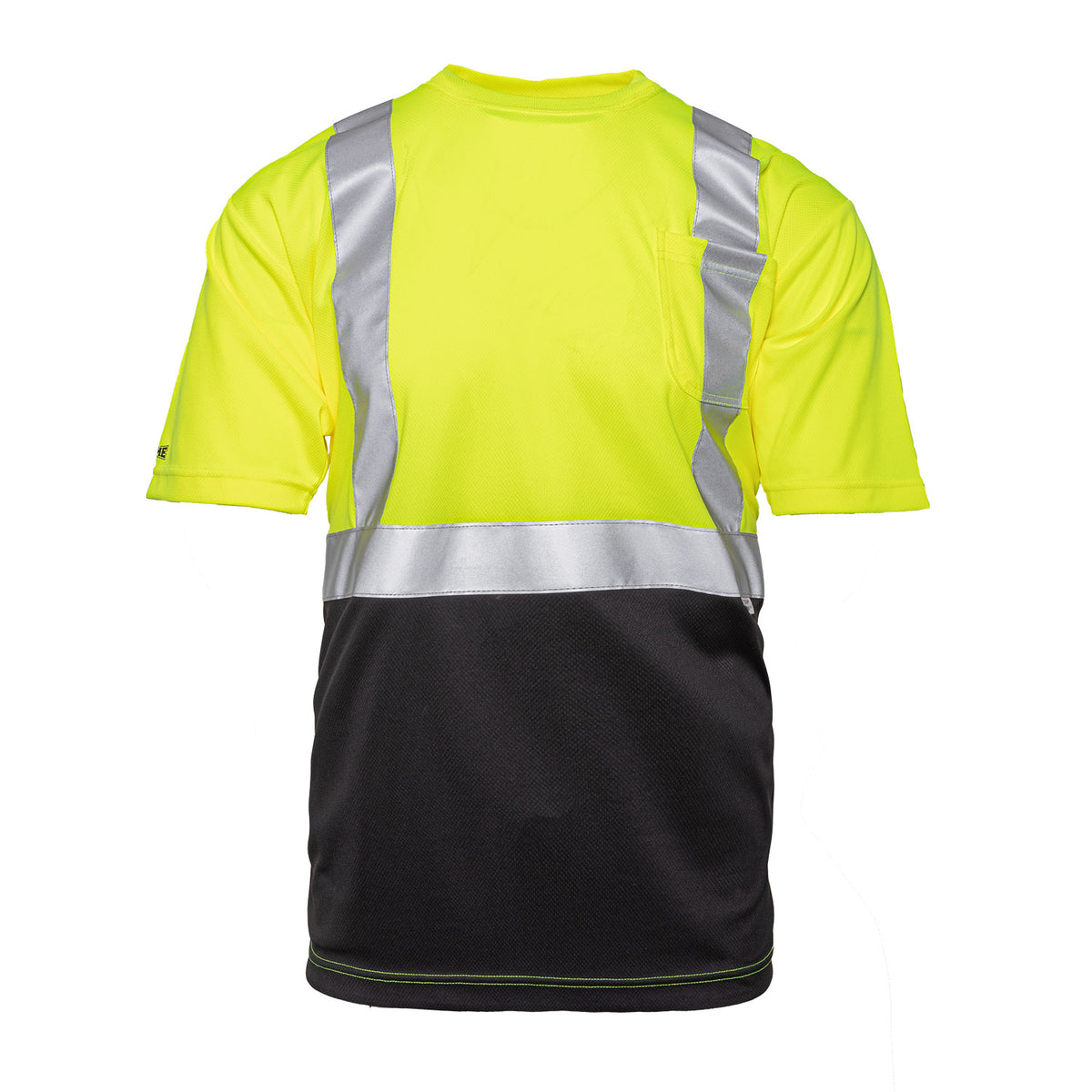 Game Sportswear 2201 Black Bottom Hi-Vis Tee