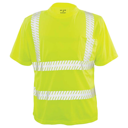 Game Sportswear 235R Ventilated Tee with Segmented Reflective Tape