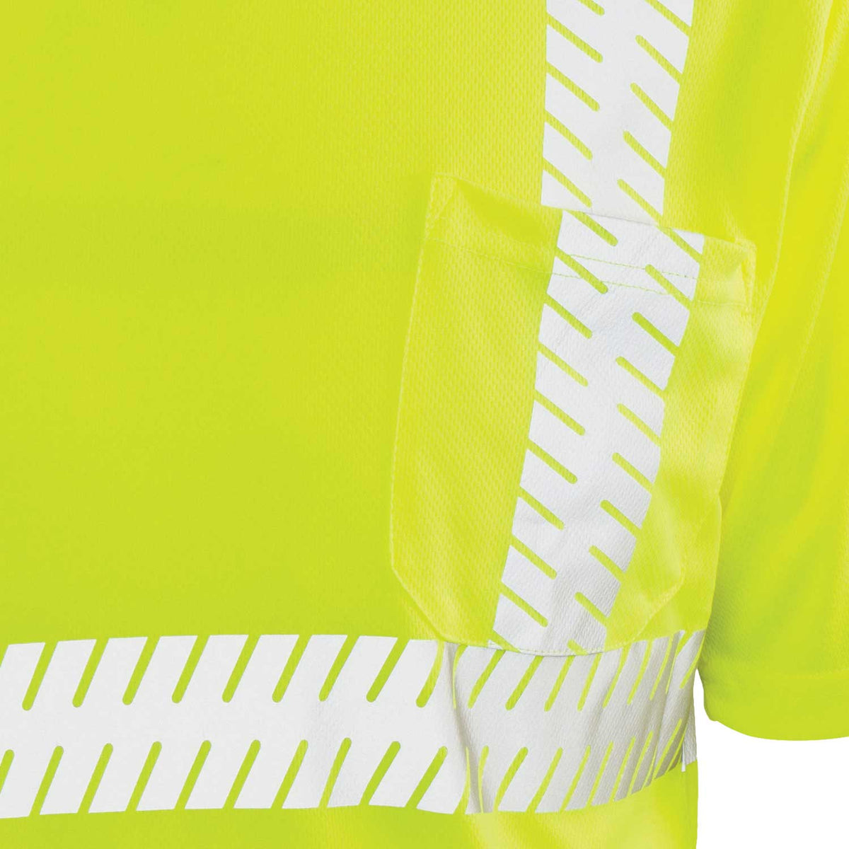 Game Sportswear 235R Ventilated Tee with Segmented Reflective Tape