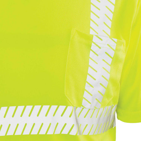 Game Sportswear 235R Ventilated Tee with Segmented Reflective Tape
