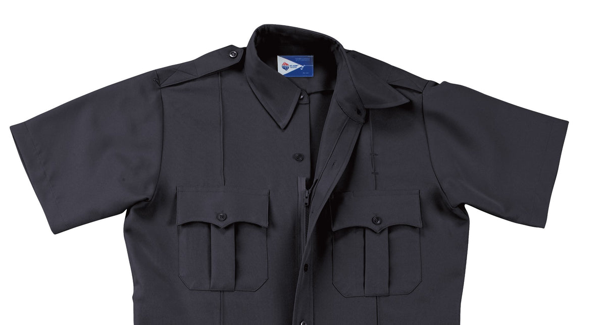 Liberty Uniform 767 Short Sleeve Zipper Shirt