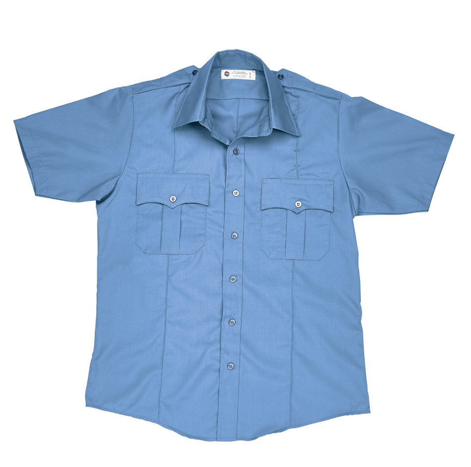 Liberty Uniform 771MLB Light Blue Short Sleeve Polyester Police Shirt