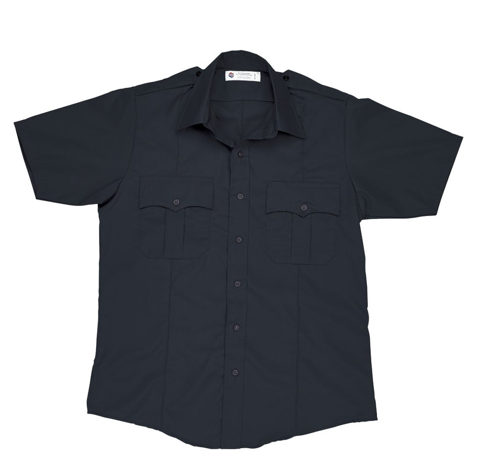 Liberty Uniform 771MNV Navy Short Sleeve Polyester Police Shirt