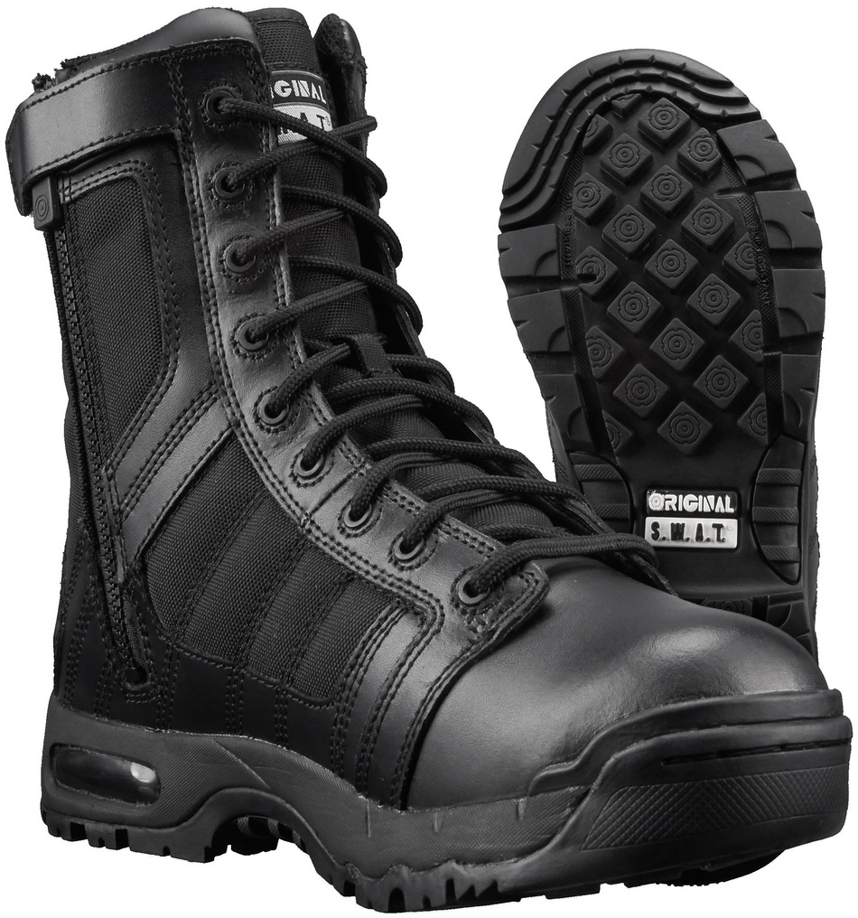 Original S.W.A.T. Metro Air 9" Side-Zip Duty Boots