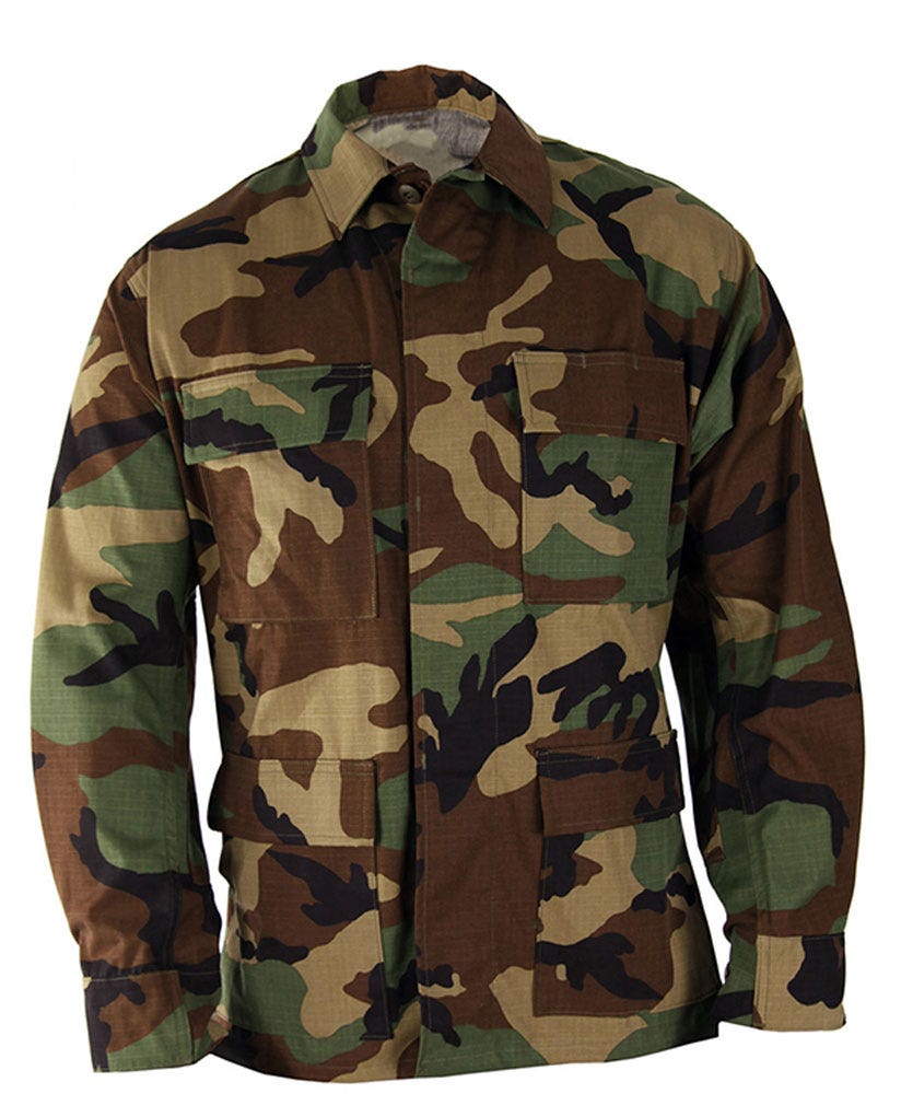 Propper Men's Uniform BDU Coat F5450 - Woodland