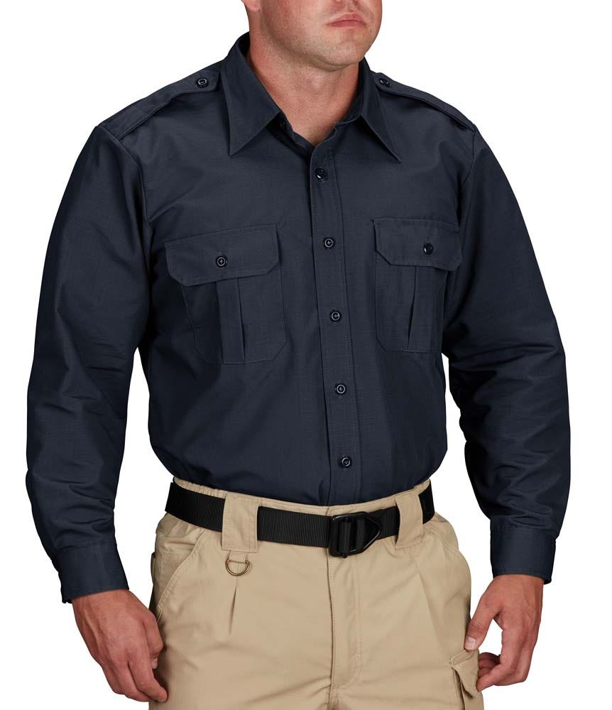 Propper Men's Tactical Dress Shirt - Long Sleeve F5302 - Dark Navy