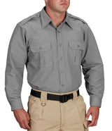 Propper Men's Tactical Dress Shirt - Long Sleeve F5302 - Grey