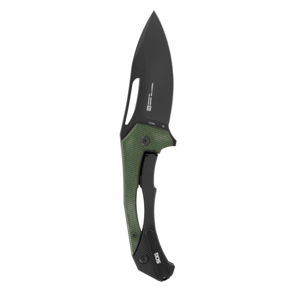 SOG Bulwark FLK Folding Knife – OD Green