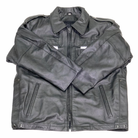 taylor-leatherwear-newark-police-leather-jacket-4465rz-front-flat