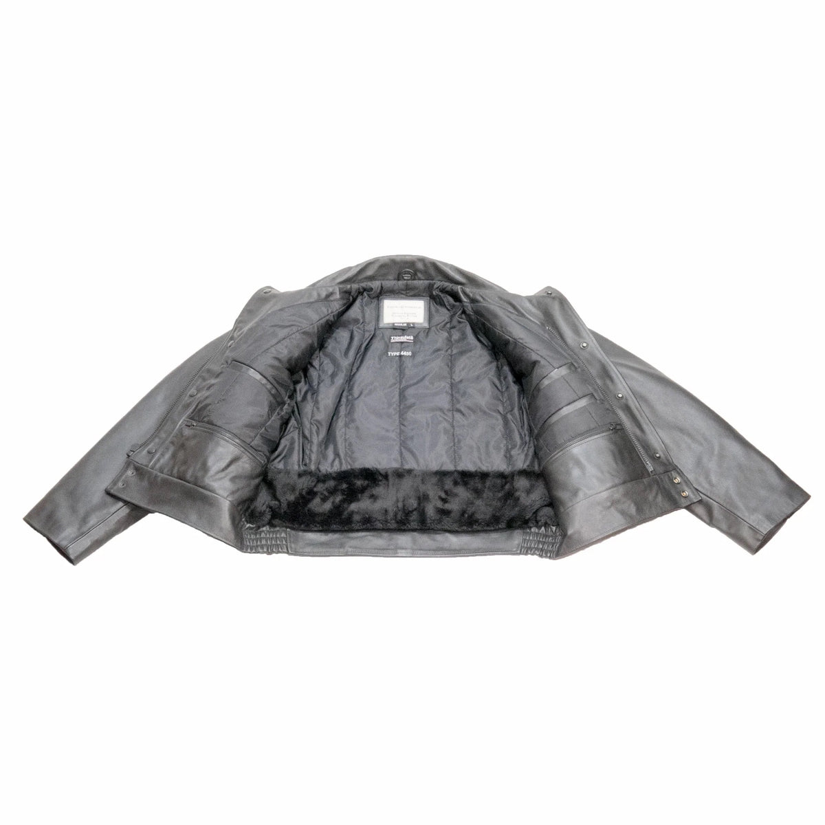 taylors-leather-chicago-leather-police-jacket-4450-front-open-flat