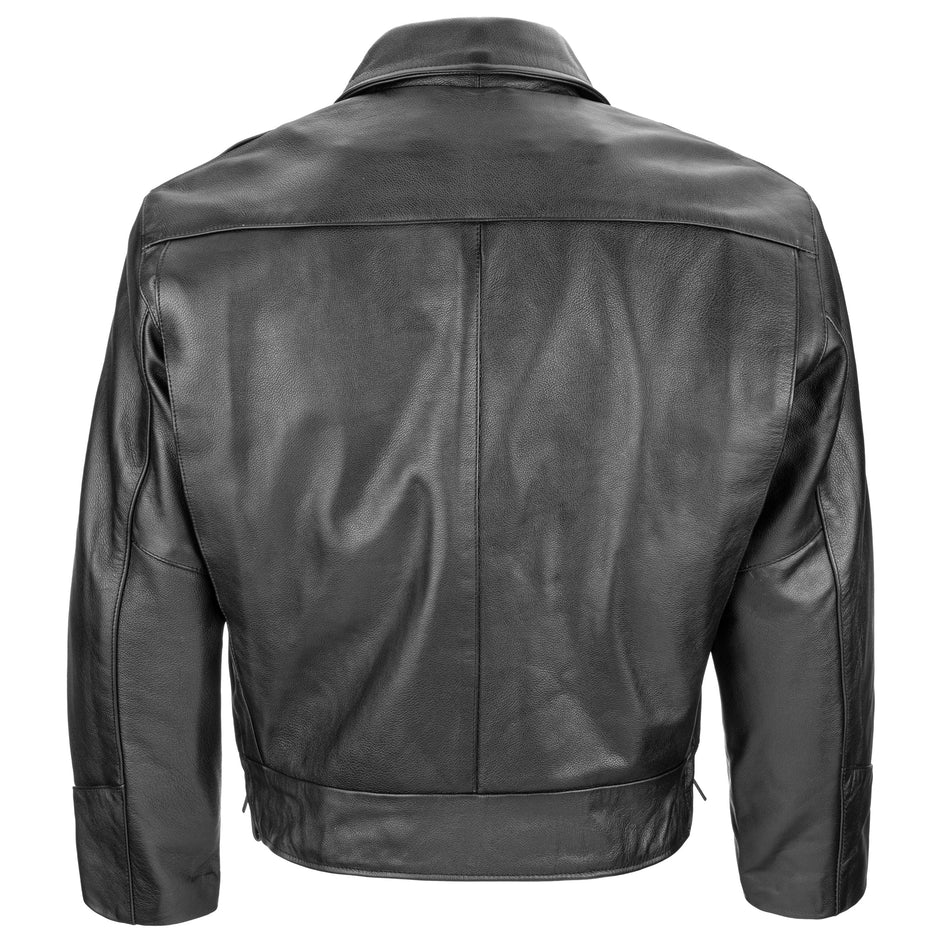 Taylor's Leatherwear 4461Z Men's Indianapolis Cowhide Leather Police Jacket
