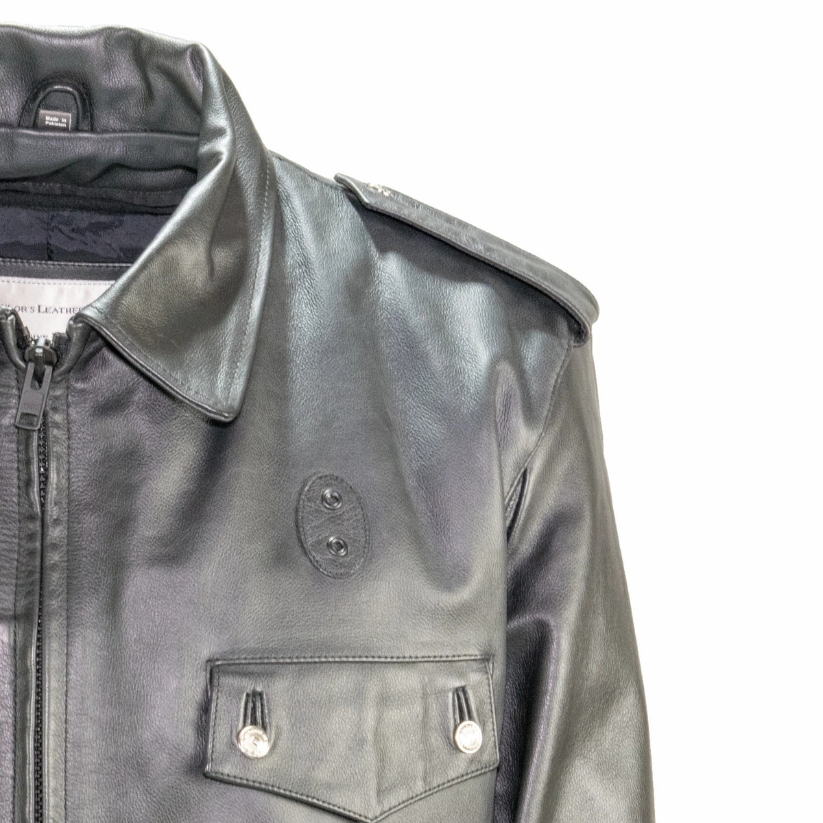 Taylor's Leatherwear 4412Z Passaic Leather Police Jacket
