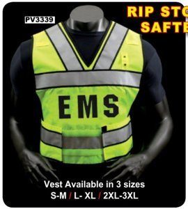 Premier Emblem Ripstop Nylon Safety Vest - PV3339