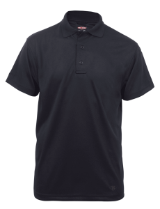 TRU-SPEC Men's Short Sleeve Performance Polo - BLACK - 4336F
