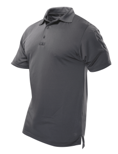 TRU-SPEC Men's Short Sleeve Performance Polo - CHARCOAL GREY - 4488F