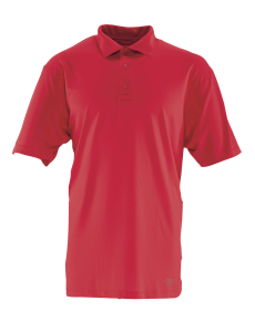 TRU-SPEC Men's Short Sleeve Performance Polo - RANGE RED - 4493F