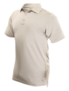 TRU-SPEC Men's Short Sleeve Performance Polo - SILVER TAN - 4494F