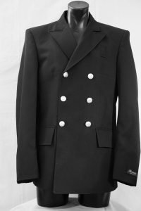 class a dress coat double breasted - front