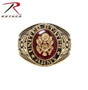 Rothco Deluxe Brass Engraved Ring - 822-A - Army