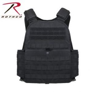 Rothco MOLLE Plate Carrier Vest - 8922-B - Black