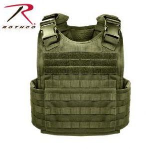 Rothco MOLLE Plate Carrier Vest - 8924-A1 - Olive Drab