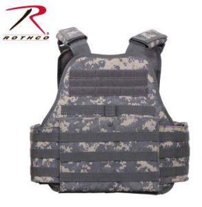 Rothco MOLLE Plate Carrier Vest - 8932-A - Digital Camo