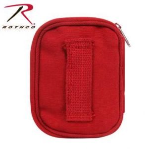 Rothco Military Zipper First Aid Kit - 8318-B1 - Red