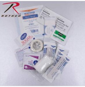 Rothco Military Zipper First Aid Kit - 8318-C - Contents