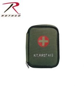 Rothco Military Zipper First Aid Kit - 8328-hr2 - Olive Drab