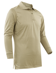 TRU-SPEC - Long Sleeve Performance Polo - Silver Tan - 4478F